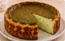 Matcha Basque Cheesecake